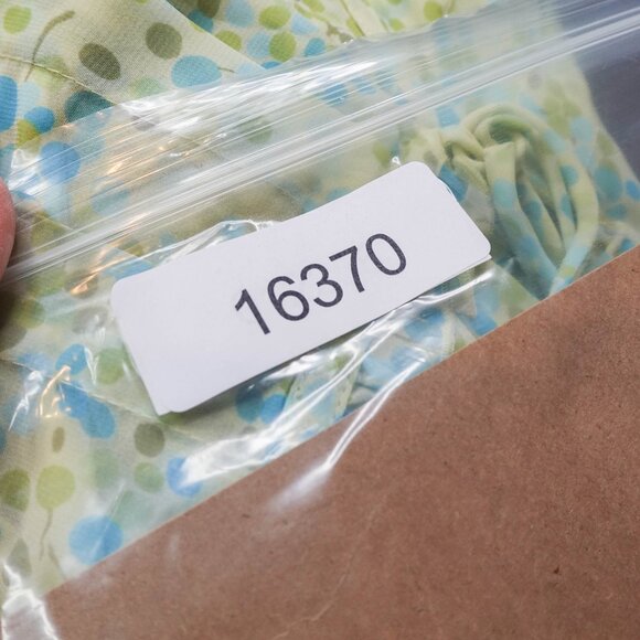 Apostrophe Womens Top 6 Green Retro Sheer Romantic Flowy Sheer Coquette Y2K - Picture 11 of 11